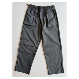 NIKE Tech‎ Pack Dri-FIT Woven Pull-On Pants Womens Small Sportswear Grey Relaxed